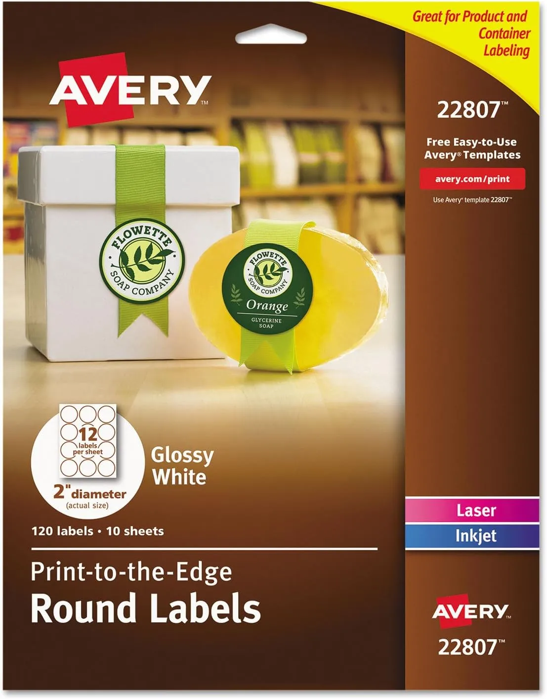 Avery Printable Round Labels