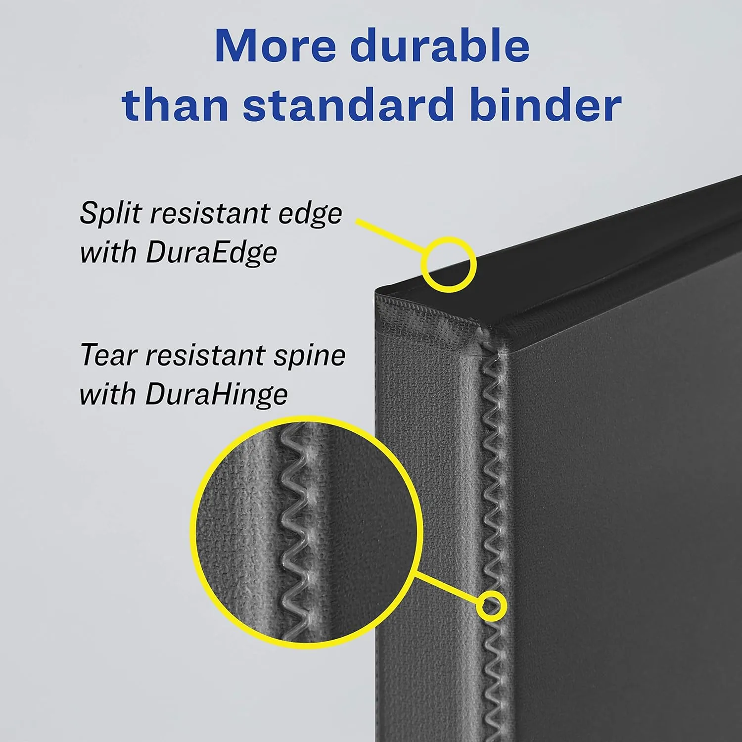 AVERY Heavy-Duty View Binder with One-Touch Rings
