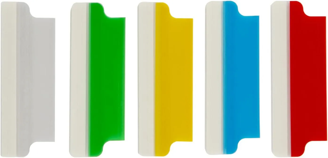 Avery Insertable Self-Adhesive Index Tabs, 2" Assorted, Pack of 25 (16239)