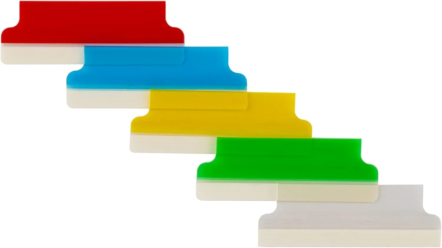 Avery Insertable Self-Adhesive Index Tabs, 2" Assorted, Pack of 25 (16239)