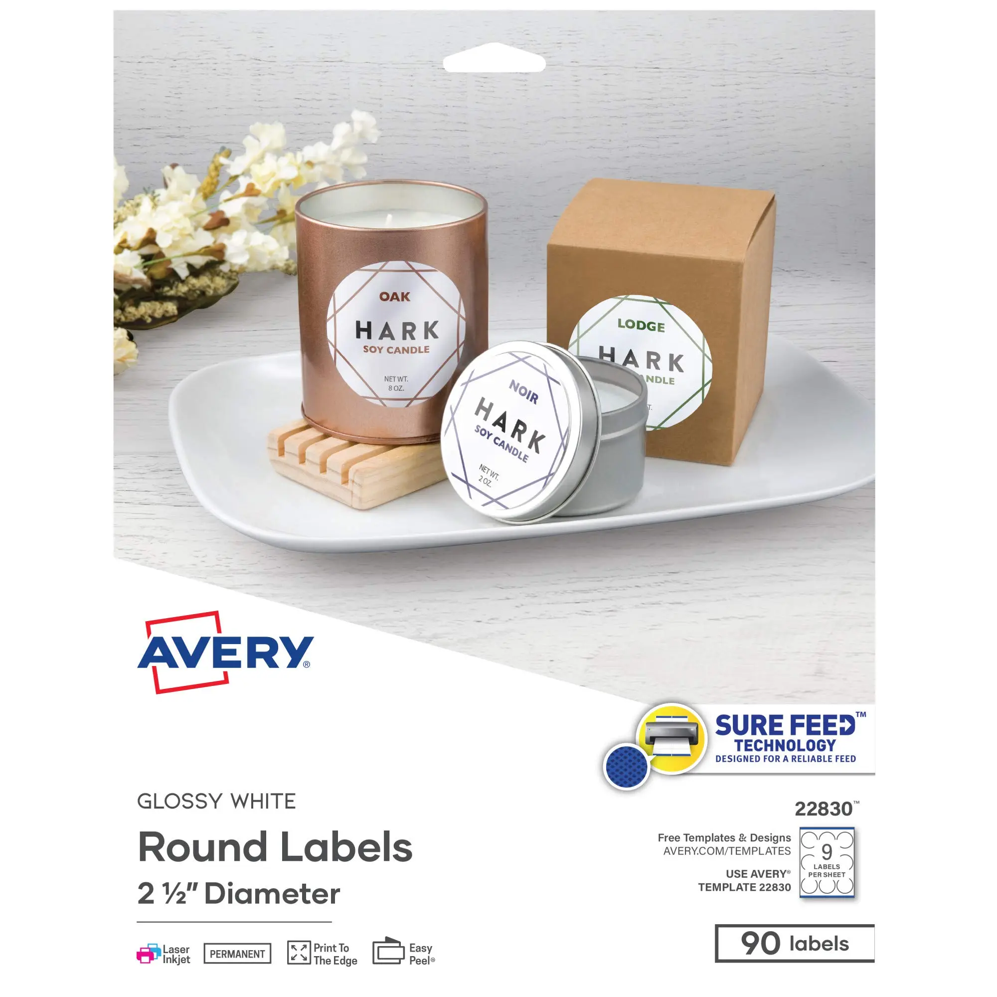 Avery Printable Round Labels