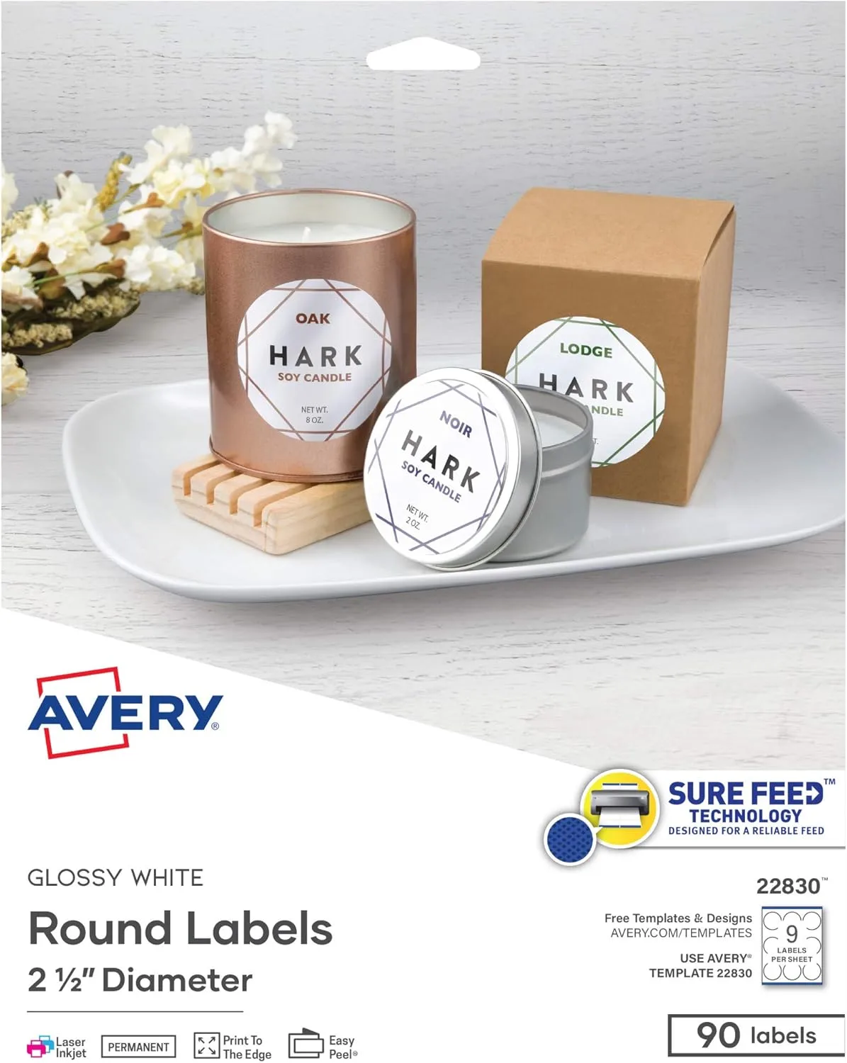 Avery Printable Round Labels