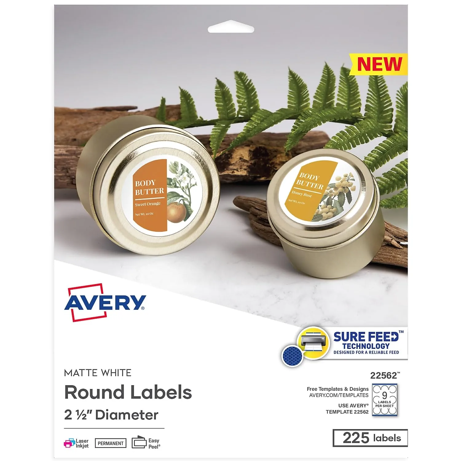 Avery Printable Round Labels