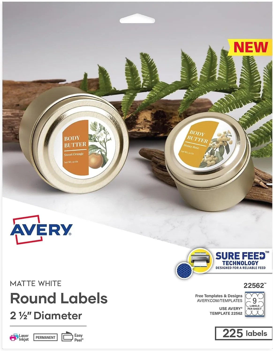 Avery Printable Round Labels