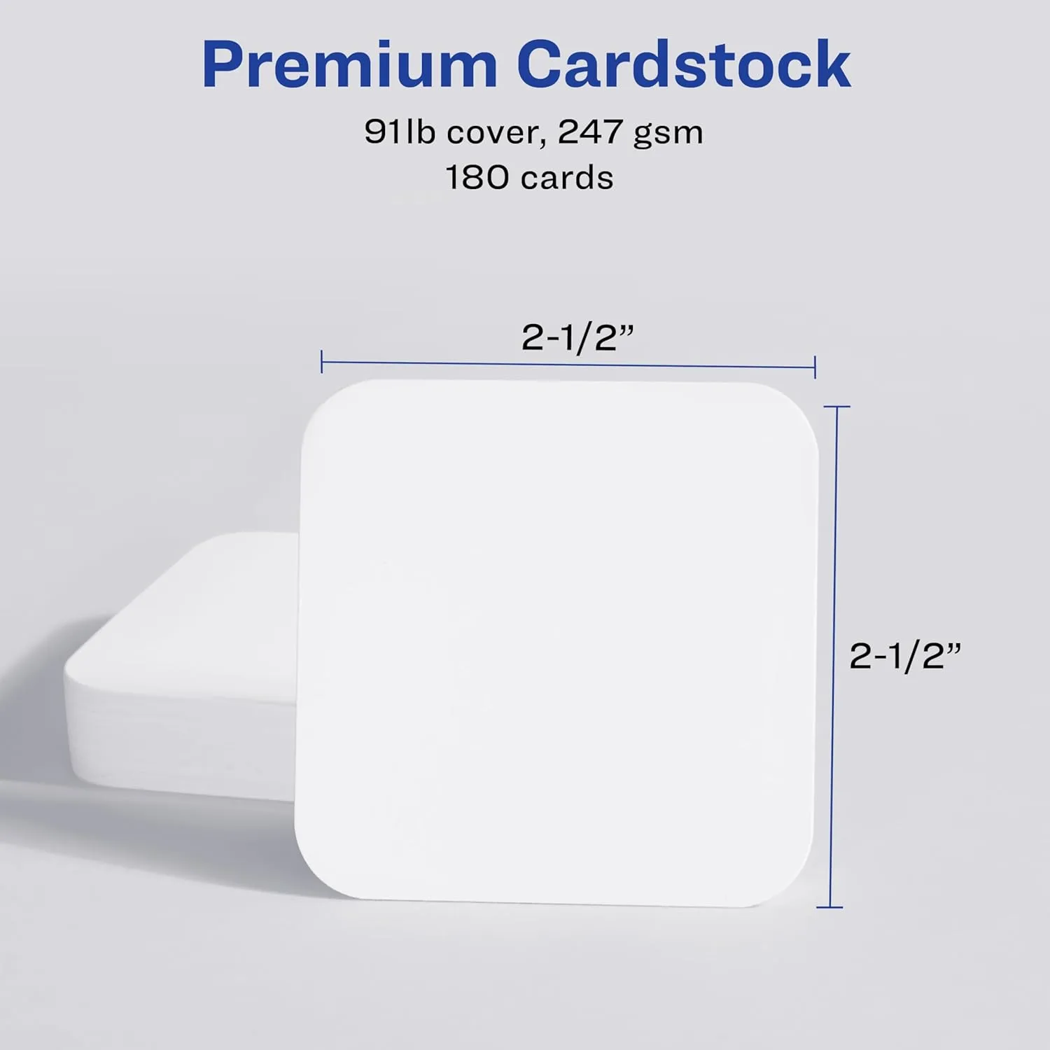 AVERY Clean Edge Printable Cards with Sure Feed Technology