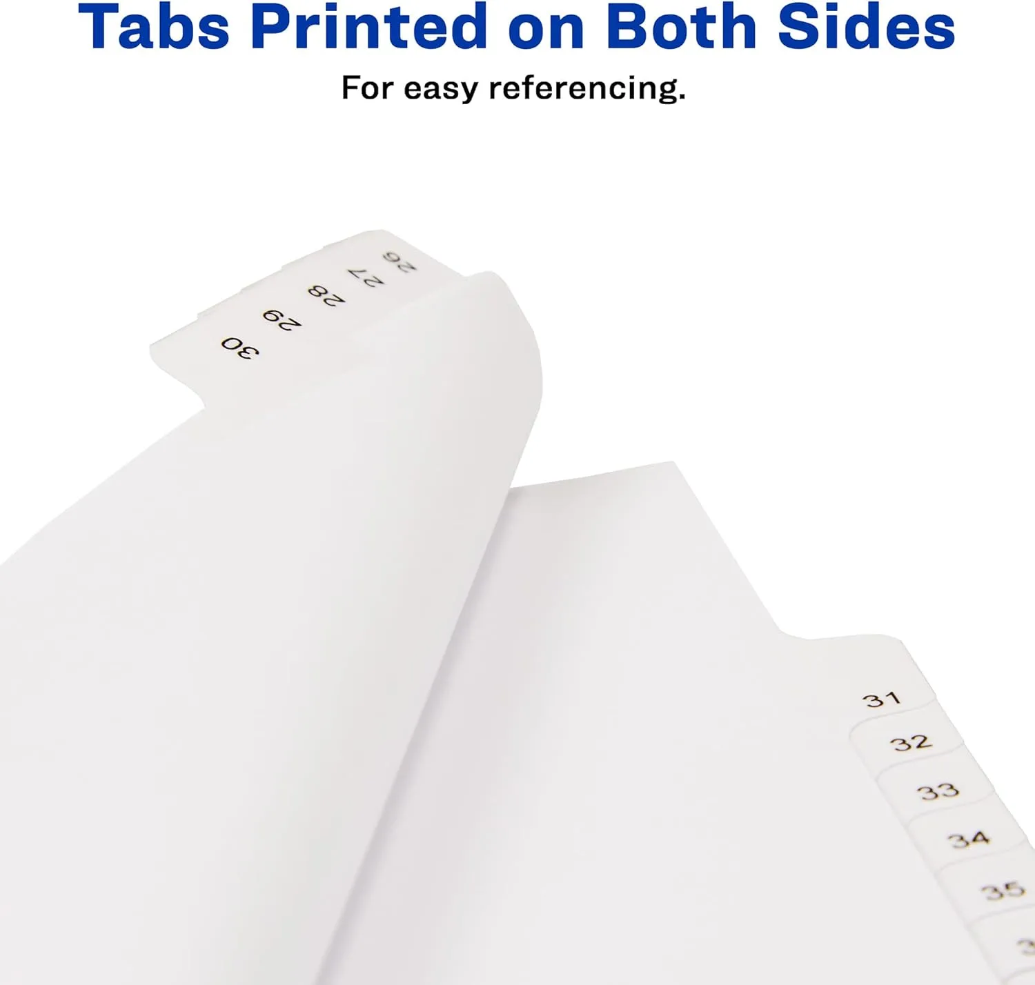 Avery 26-50 Legal Exhibit Dividers, 25-Tab Set, Allstate Style (01702)