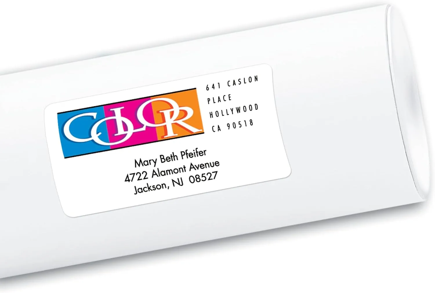 Avery Matte White Shipping Labels, Sure Feed Technology, Permanent Adhesive, 2" x 4", 200 Labels (8253)