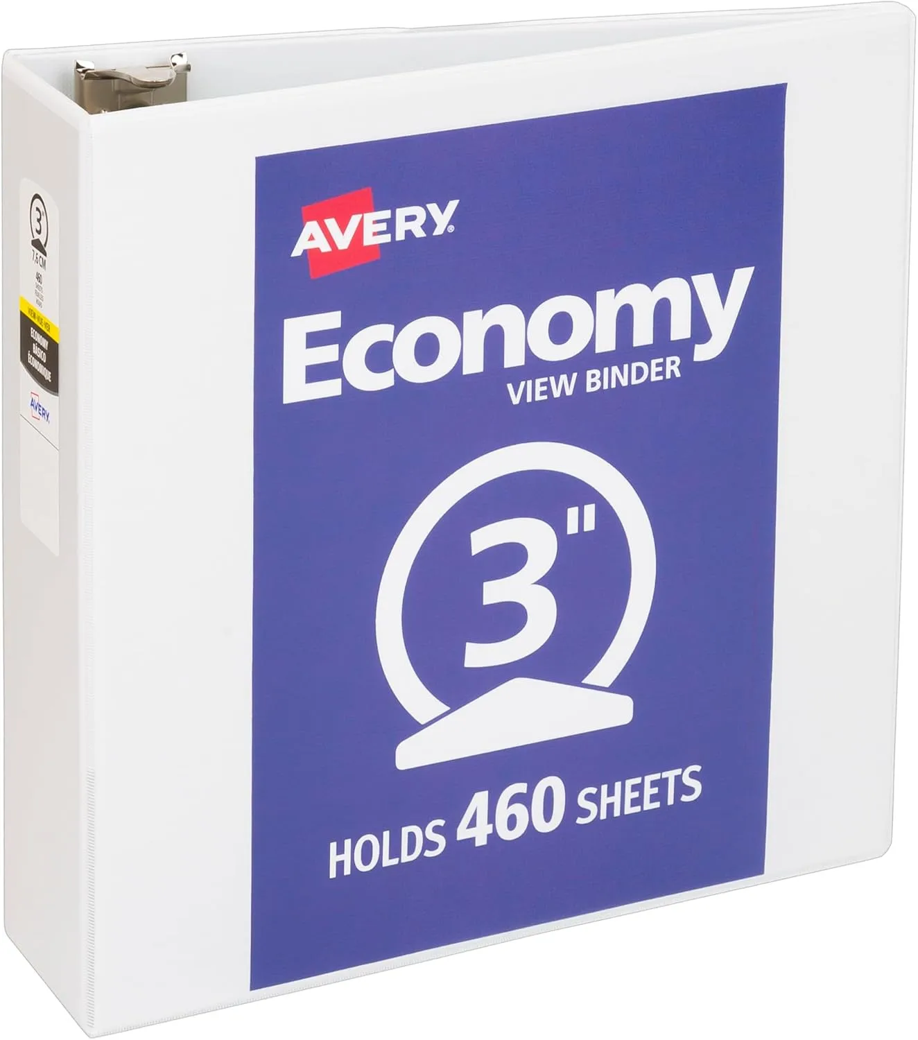 Avery Economy View 3-Ring Binder, White