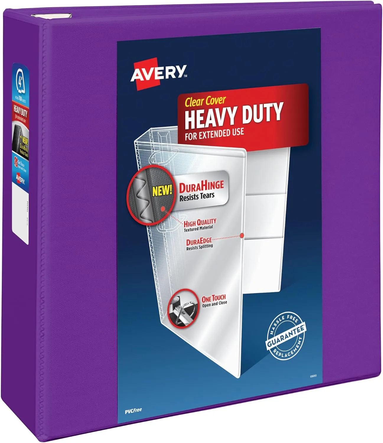 Avery Heavy-Duty View 3-Ring Binder with Locking One-Touch EZD Rings