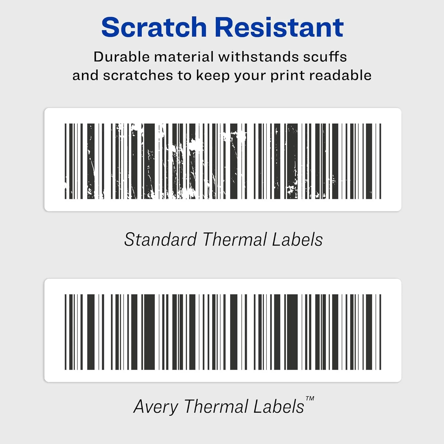 Avery Direct Thermal Shipping Labels, 2-1/8 x 4, White, 140 (4153)