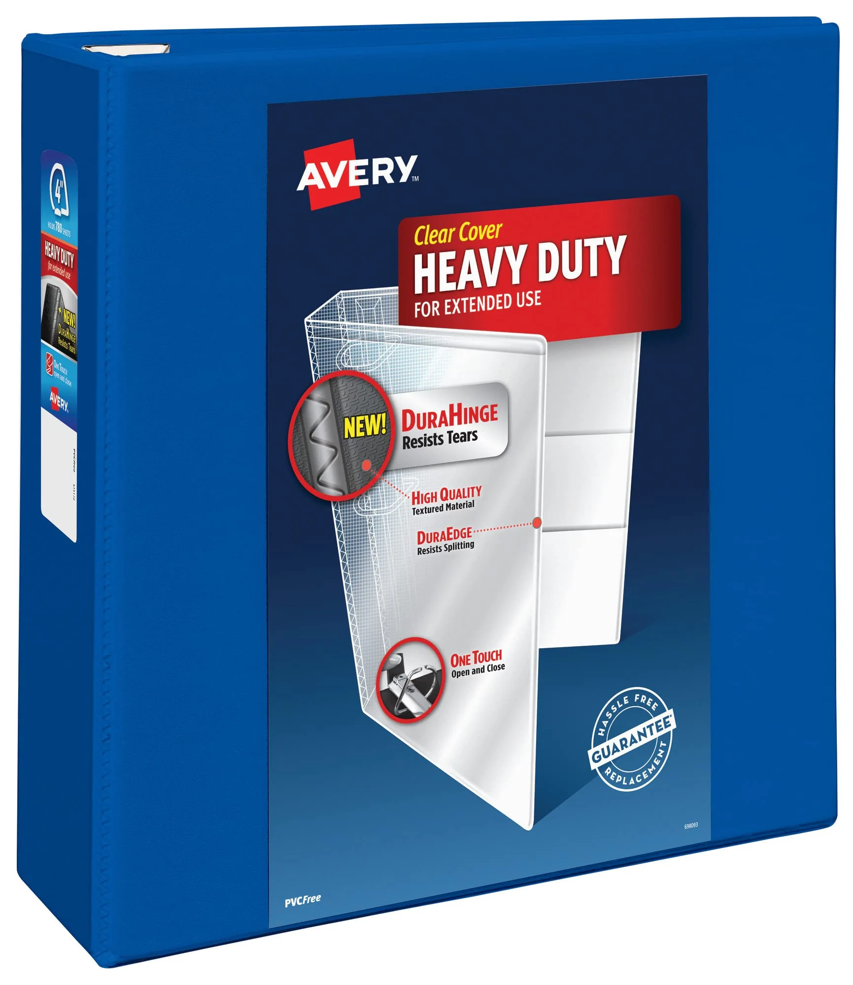 Avery Heavy-Duty View 3-Ring Binder, EZD D-Rings
