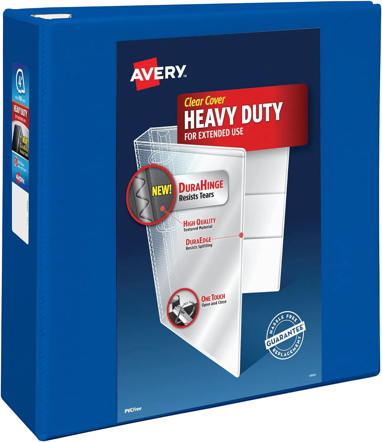 Avery Heavy-Duty View 3-Ring Binder, EZD D-Rings