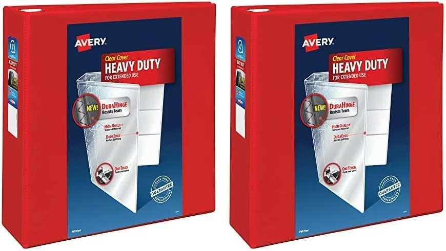 Avery Heavy-Duty View 3-Ring Binder, EZD D-Rings