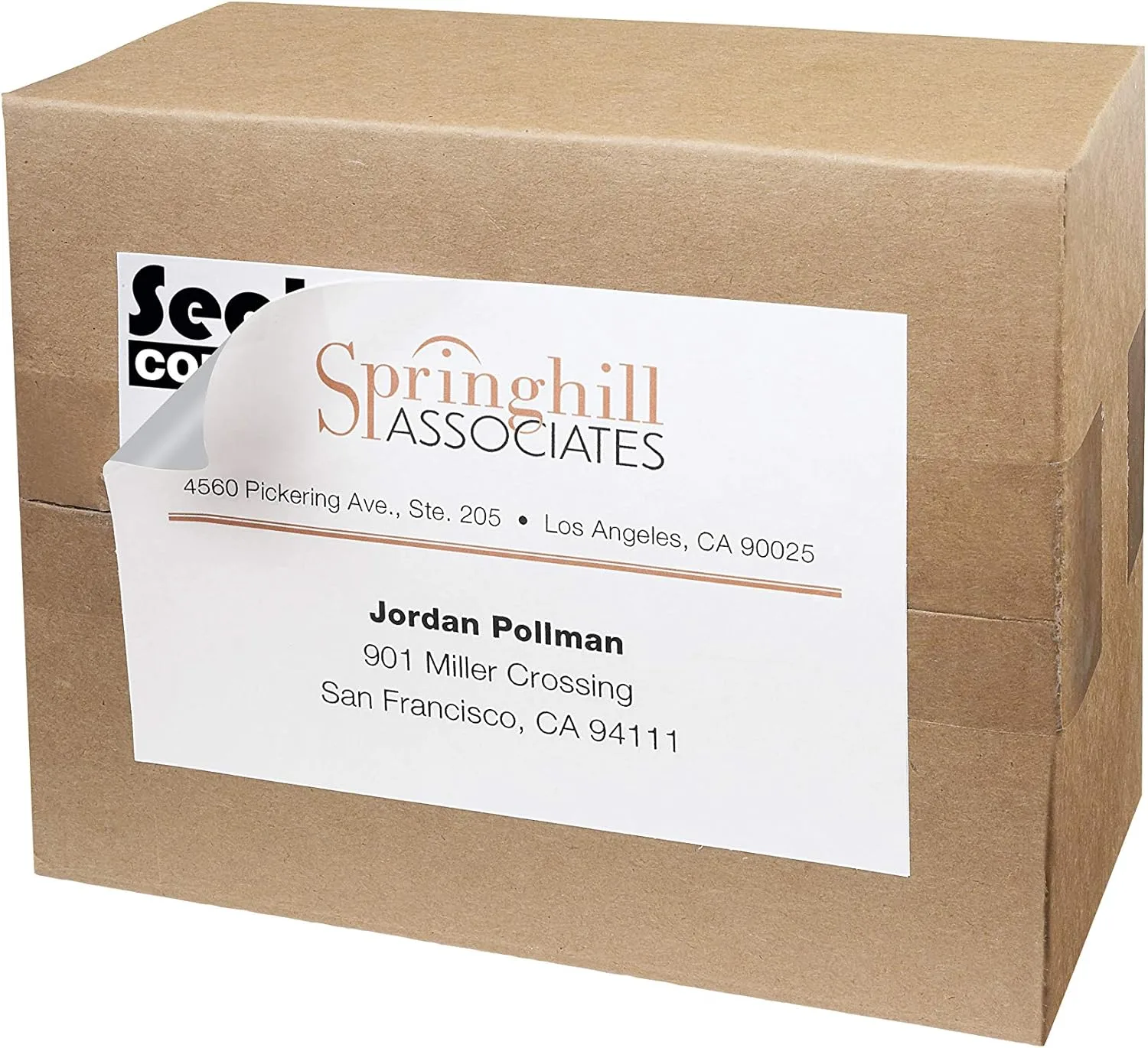 Avery Permanent Shipping Labels with TrueBlock Technology, 4 x 6, White - 20 Labels