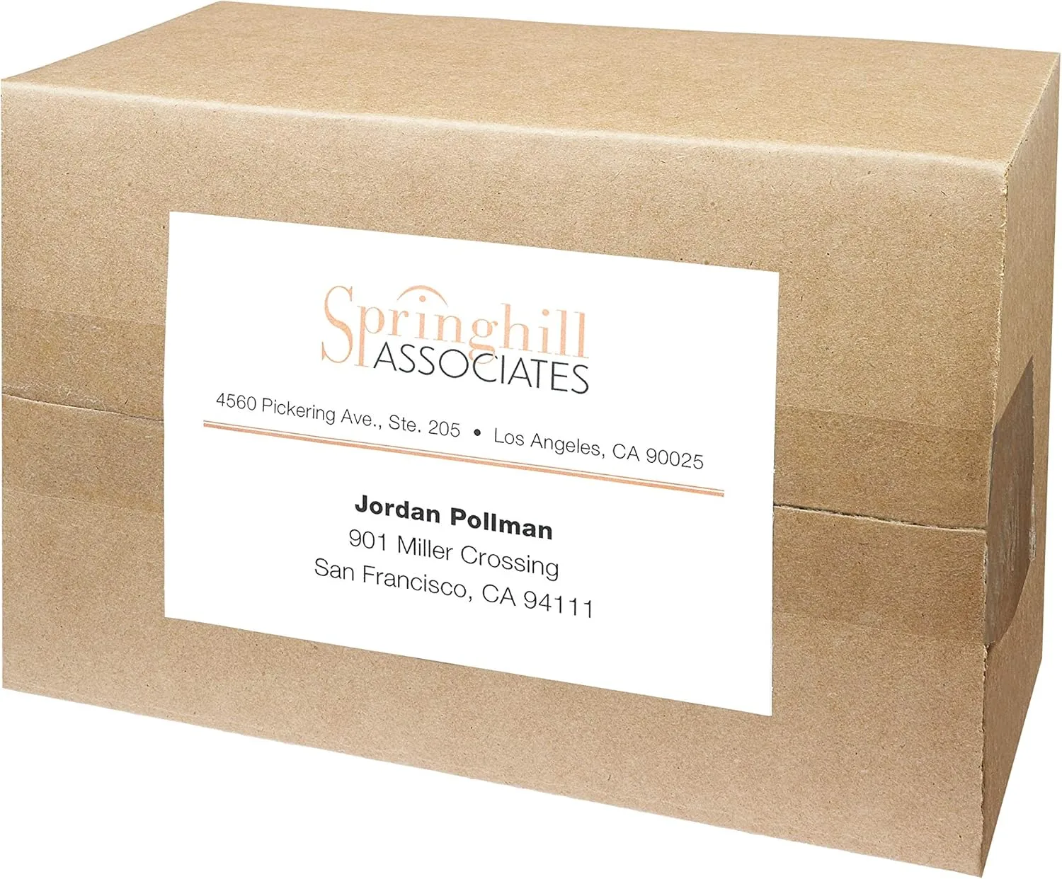Avery Permanent Shipping Labels with TrueBlock Technology, 4 x 6, White - 20 Labels