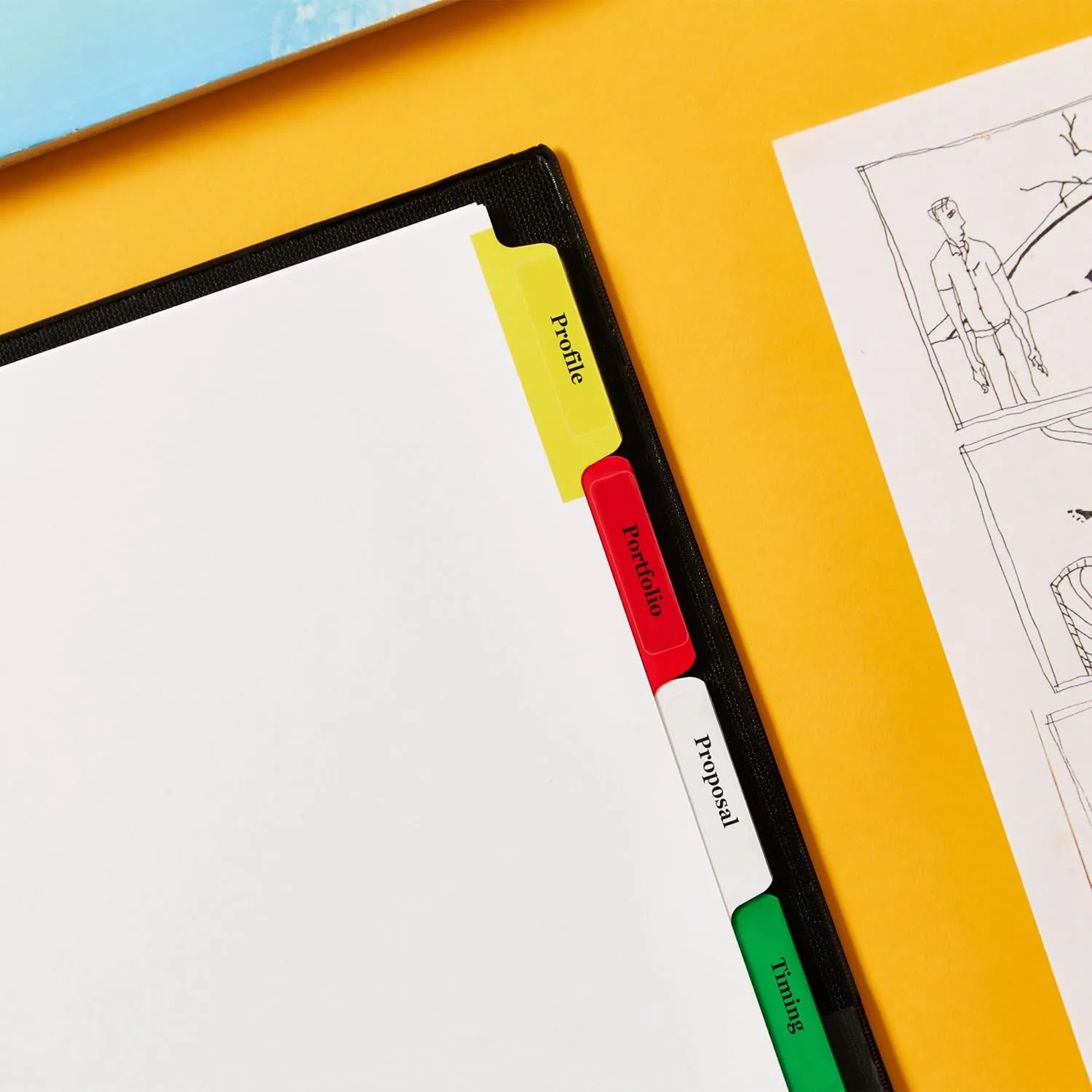 Avery 5-Tab Index Dividers for 3-Ring Binder, Easy Apply, 5 Sets (11418)