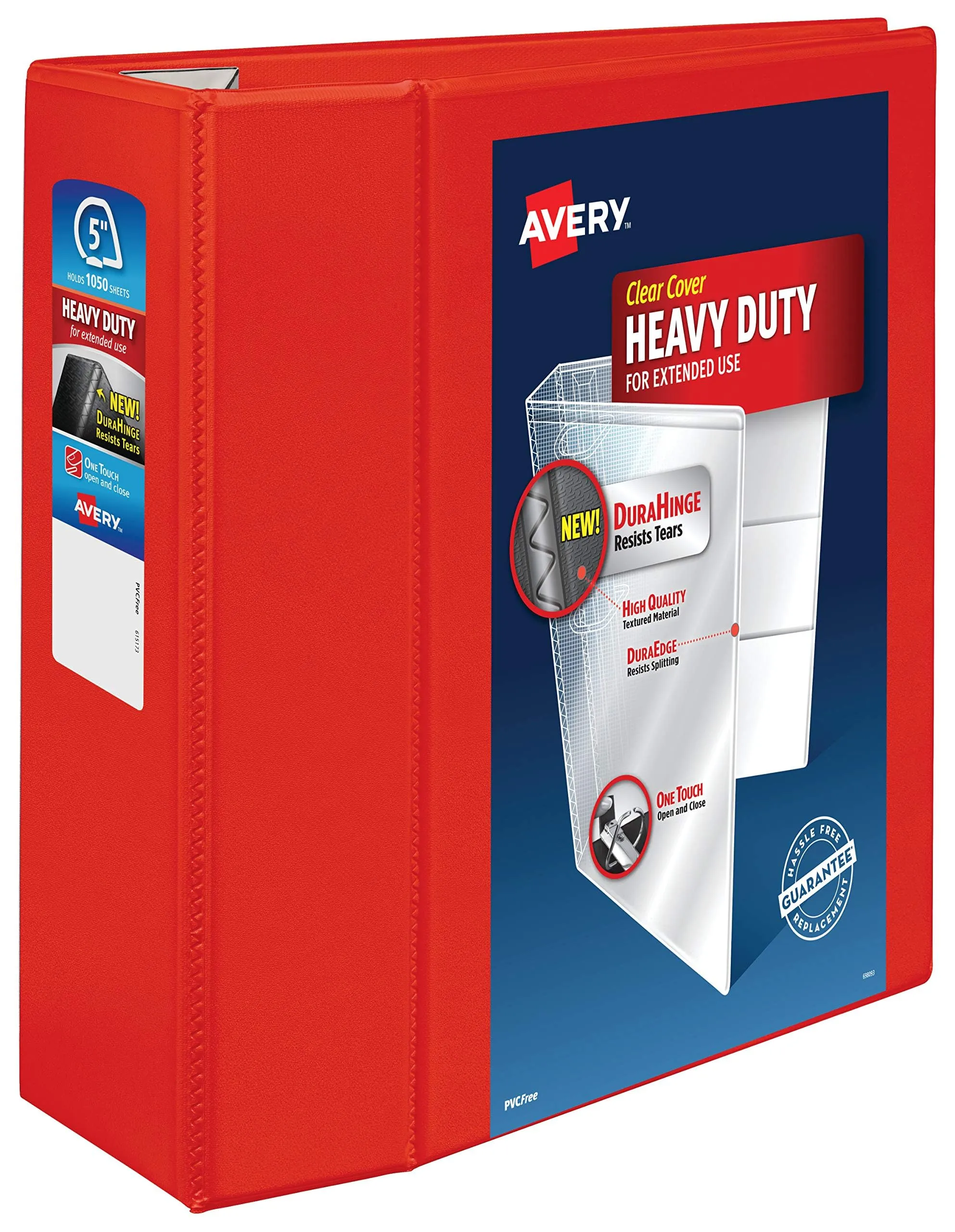 Avery Heavy-Duty View 3-Ring Binder with Locking One-Touch EZD Rings
