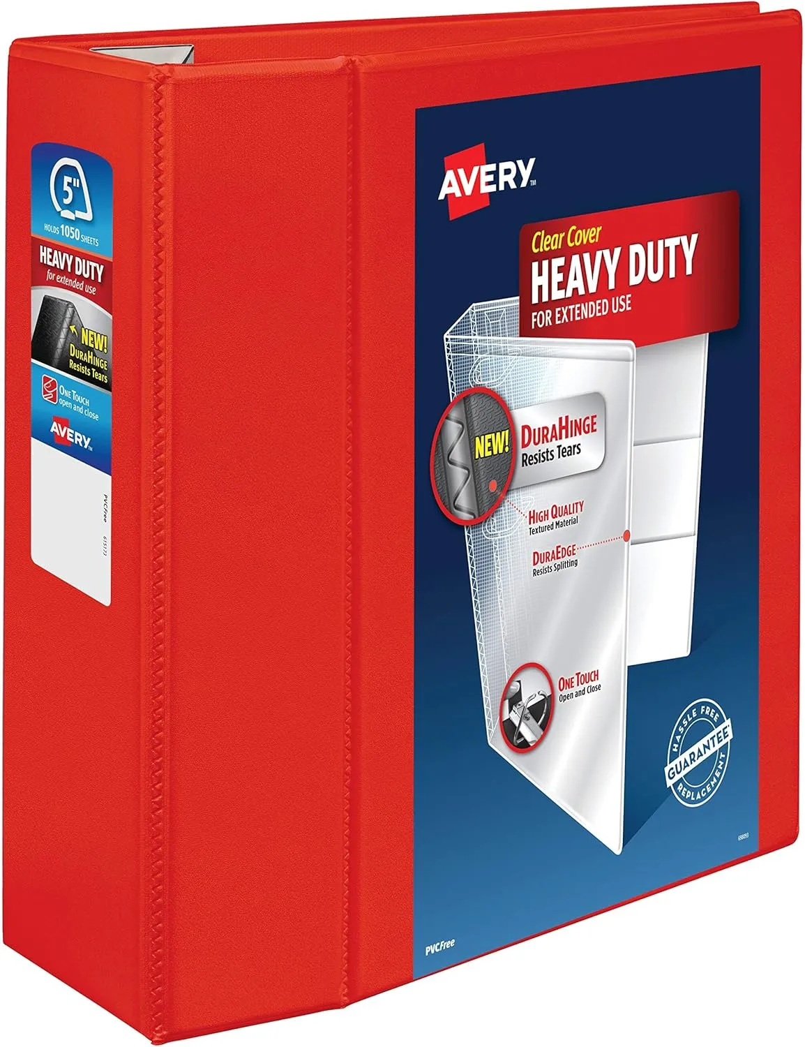 Avery Heavy-Duty View 3-Ring Binder with Locking One-Touch EZD Rings
