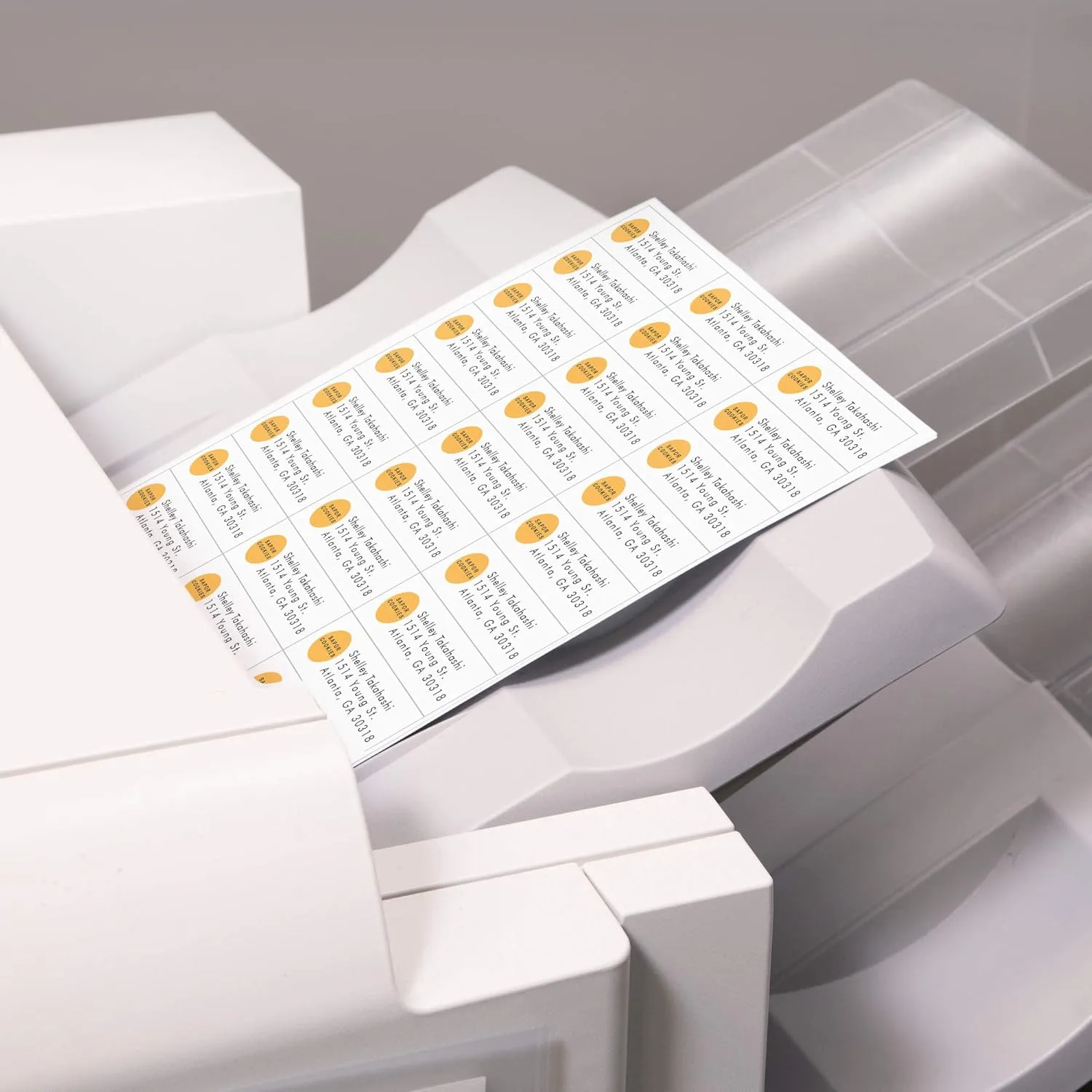 AVERY Address Labels for Copiers, White Matte Rectangle