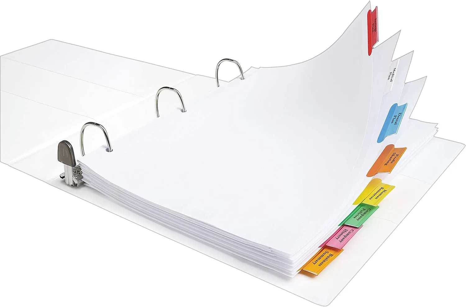 Avery Big Tab Insertable Extra-Wide Dividers, 8 Multicolor Tabs, 1 Set (11222)