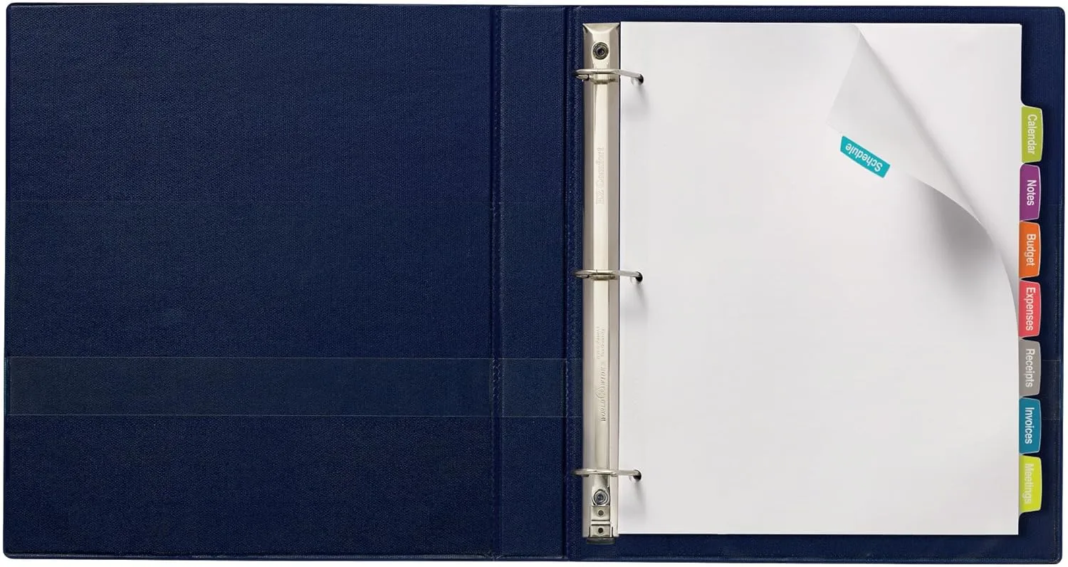 Avery Big Tab Printable White Label Dividers, 8 Tabs, 20 Sets (14435)