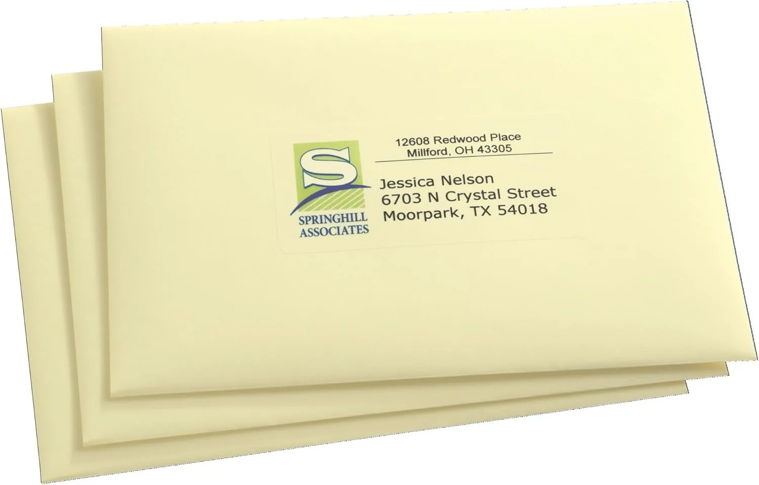 Avery Printable Address Labels with Sure Feed, Matte Clear, 1-1/3" x 4", 350 Mailing Labels (08662) One size