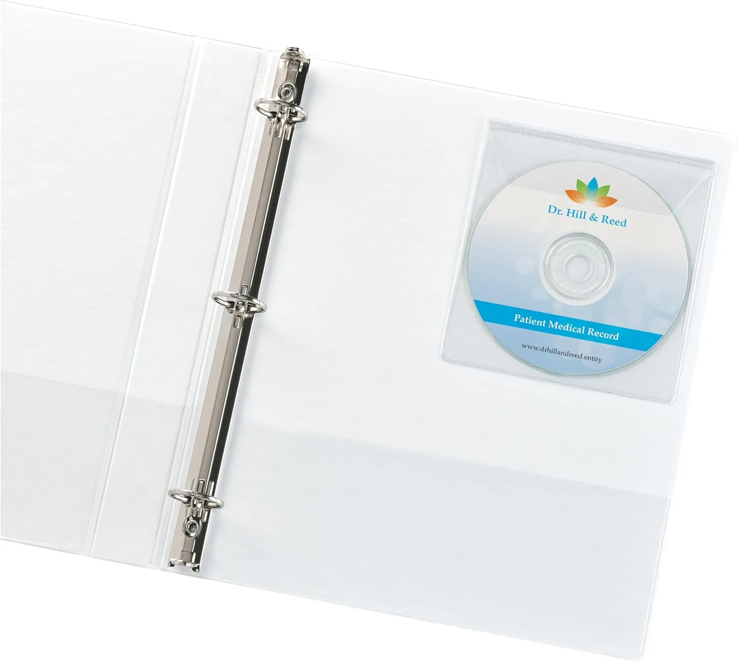 Avery Clear Self-Adhesive CD/DVD Storage Pages, Top Load with Flap, Pack of 10 (73721)