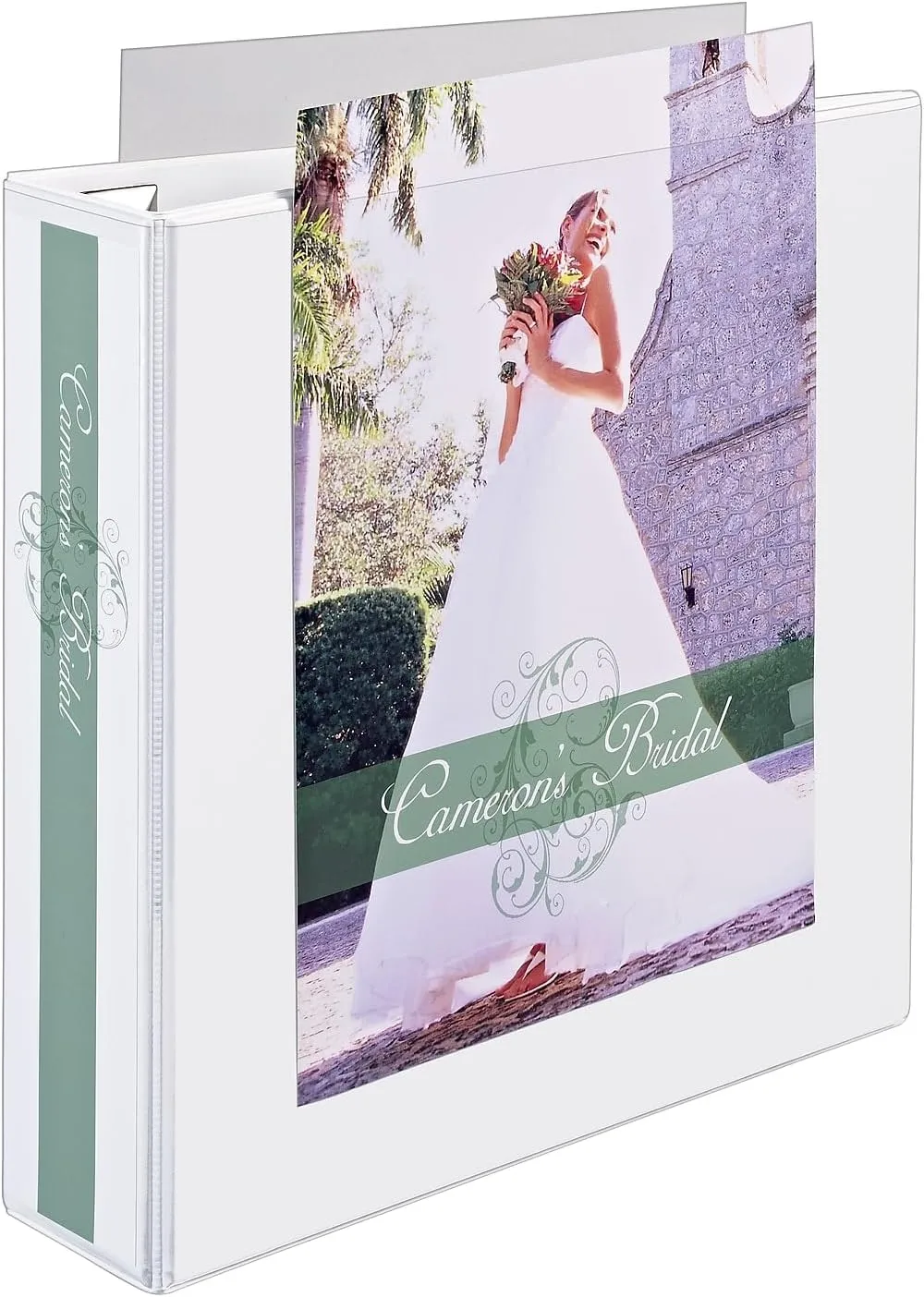 Avery Heavy-Duty View 3 Ring Binder, Extra Wide, 2" EZD Rings, 1 White Binder (01320) 1 Count (Pack of 1)