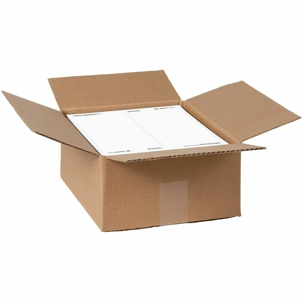 Avery Full-Sheet Matte White Labels, AVE91200, Permanent Adhesive, 8 1/2" x 11", Laser/Inkjet, White, Pack of 500