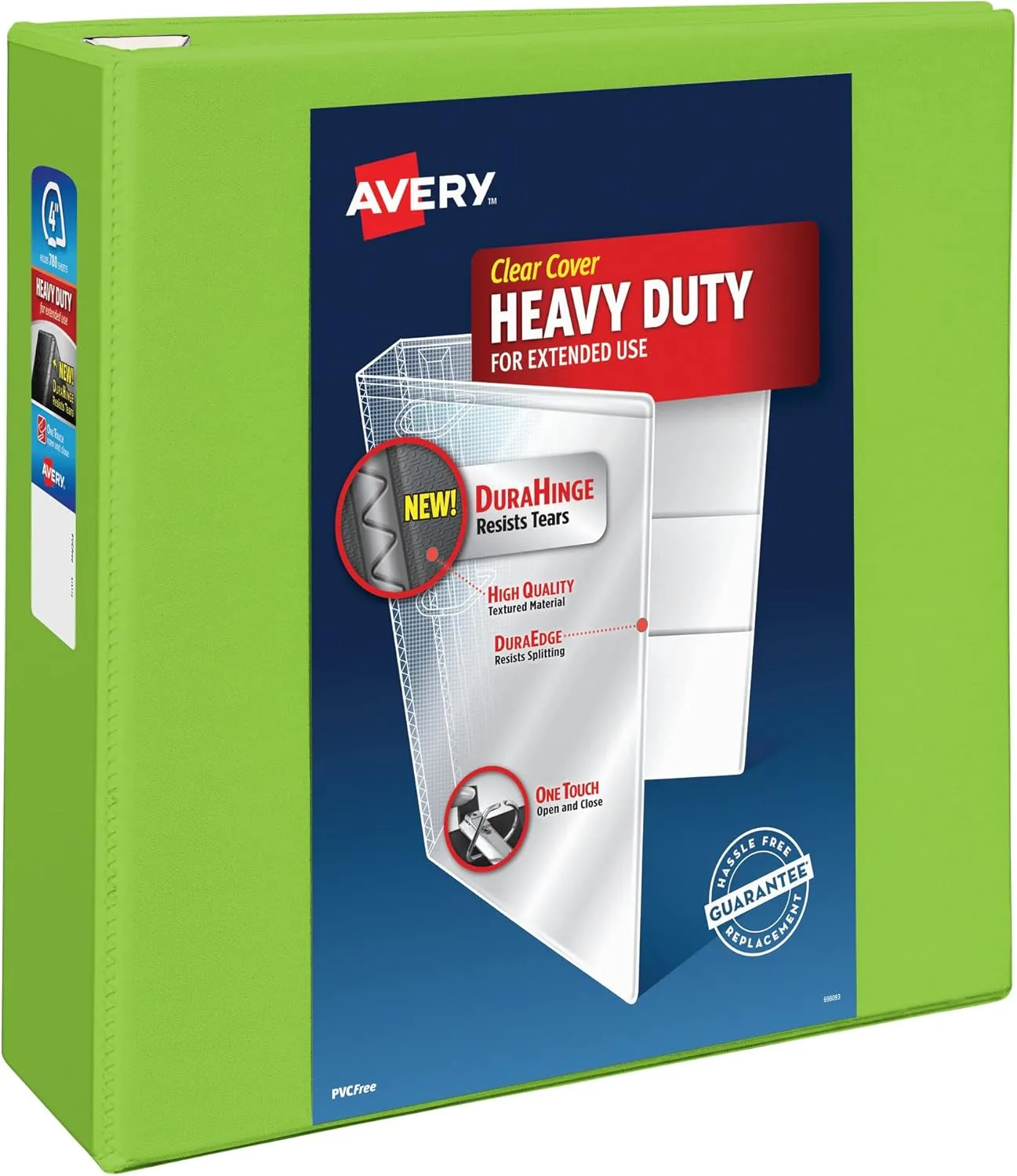 Avery Heavy-Duty View 3-Ring Binder with Locking One-Touch EZD Rings