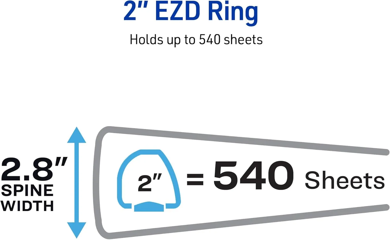 Avery Heavy-Duty View 3-Ring Binder with Locking One-Touch EZD Rings