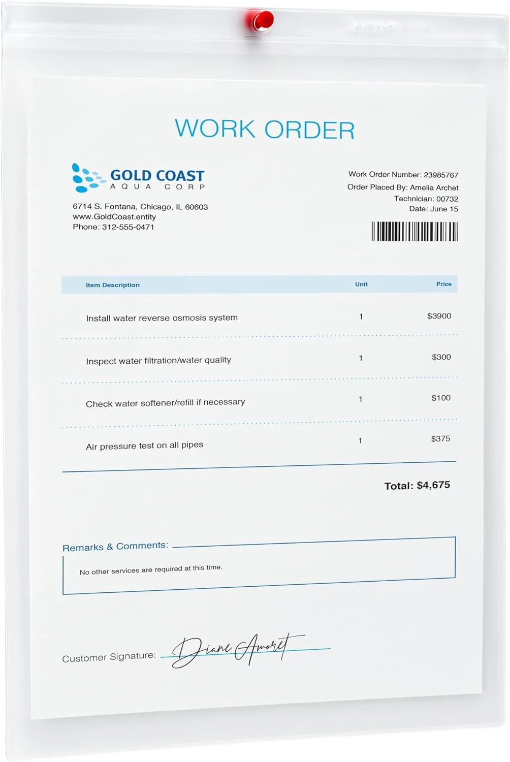 Avery Job Ticket Holders, Heavy Gauge Vinyl, 9 x 12 Inches, 10 per Pack (75009)