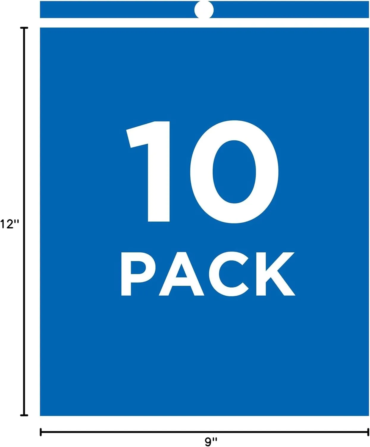 Avery Job Ticket Holders, Heavy Gauge Vinyl, 9 x 12 Inches, 10 per Pack (75009)