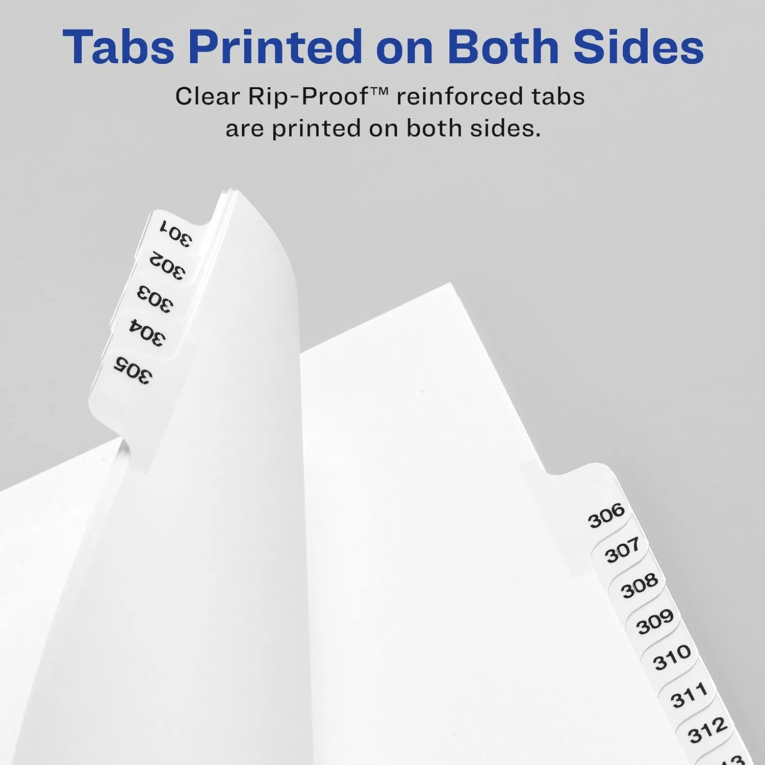Avery Legal Dividers, Standard Collated Sets, 176-200 Tab Set (01337) 1 Pack