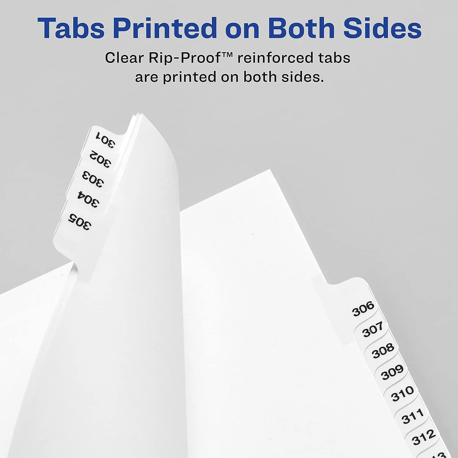 Avery Individual Legal Dividers, Avery Style, Side Tab A, Letter Size, 25 Pack