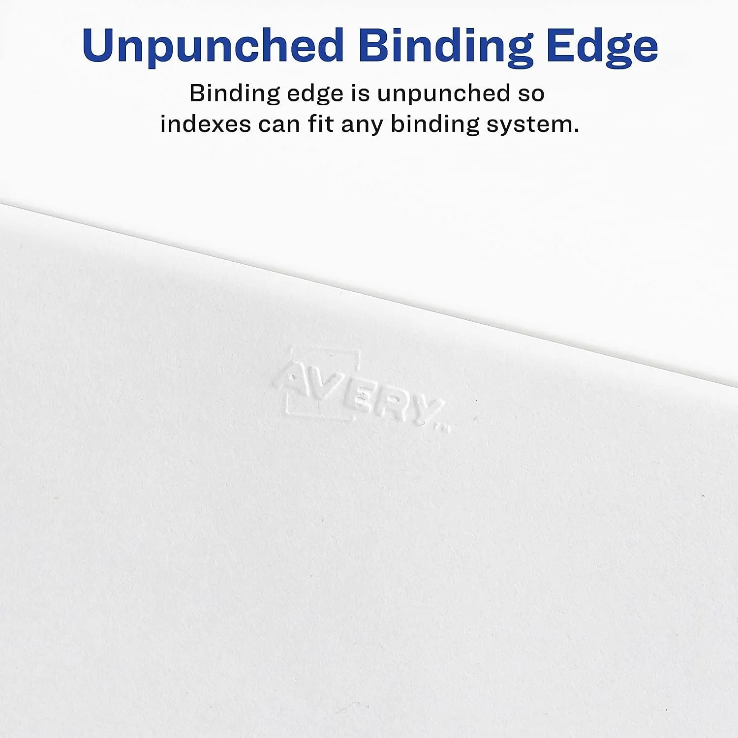 Avery Individual Legal Dividers, Avery Style, Side Tab A, Letter Size, 25 Pack