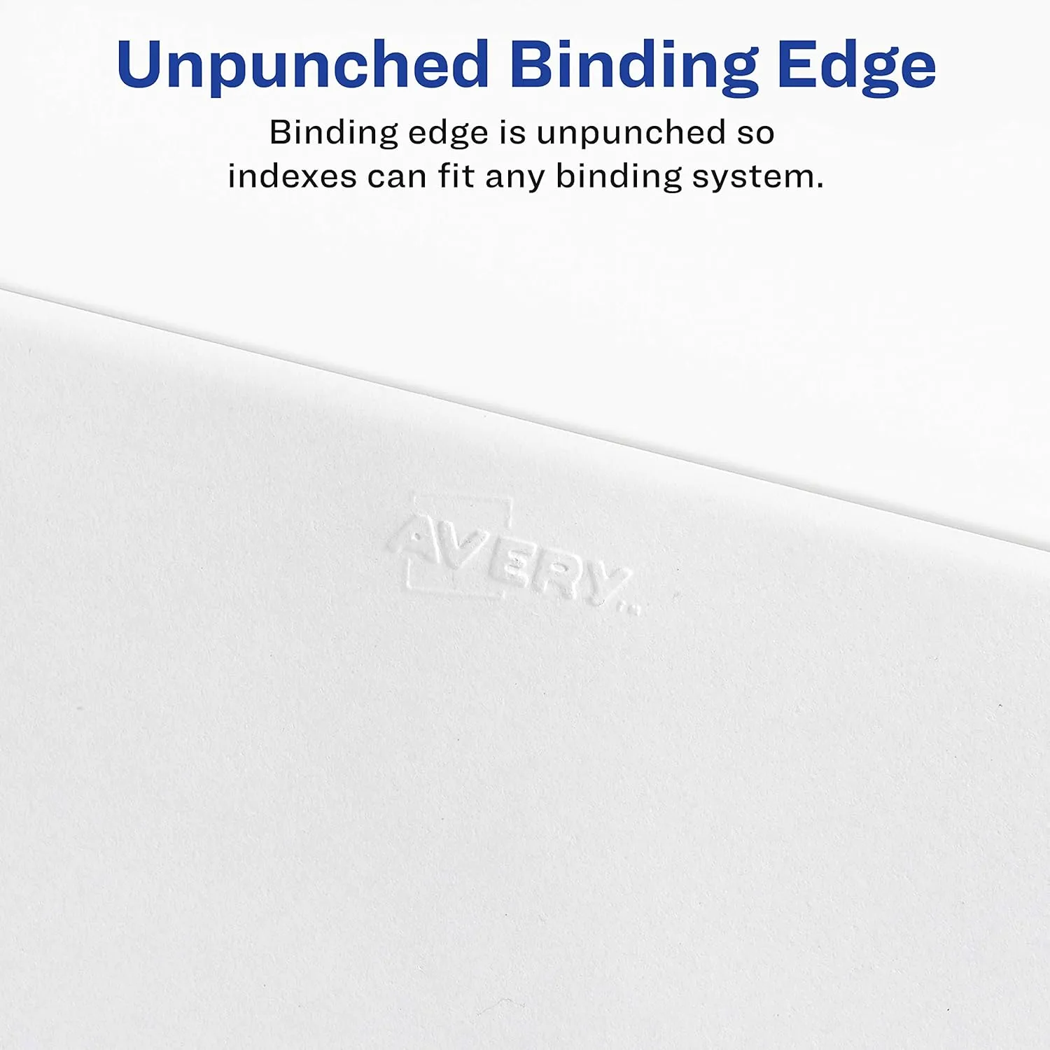 Avery Legal Dividers, Standard Collated Sets, Tabs 101-125, White, Pack of 2