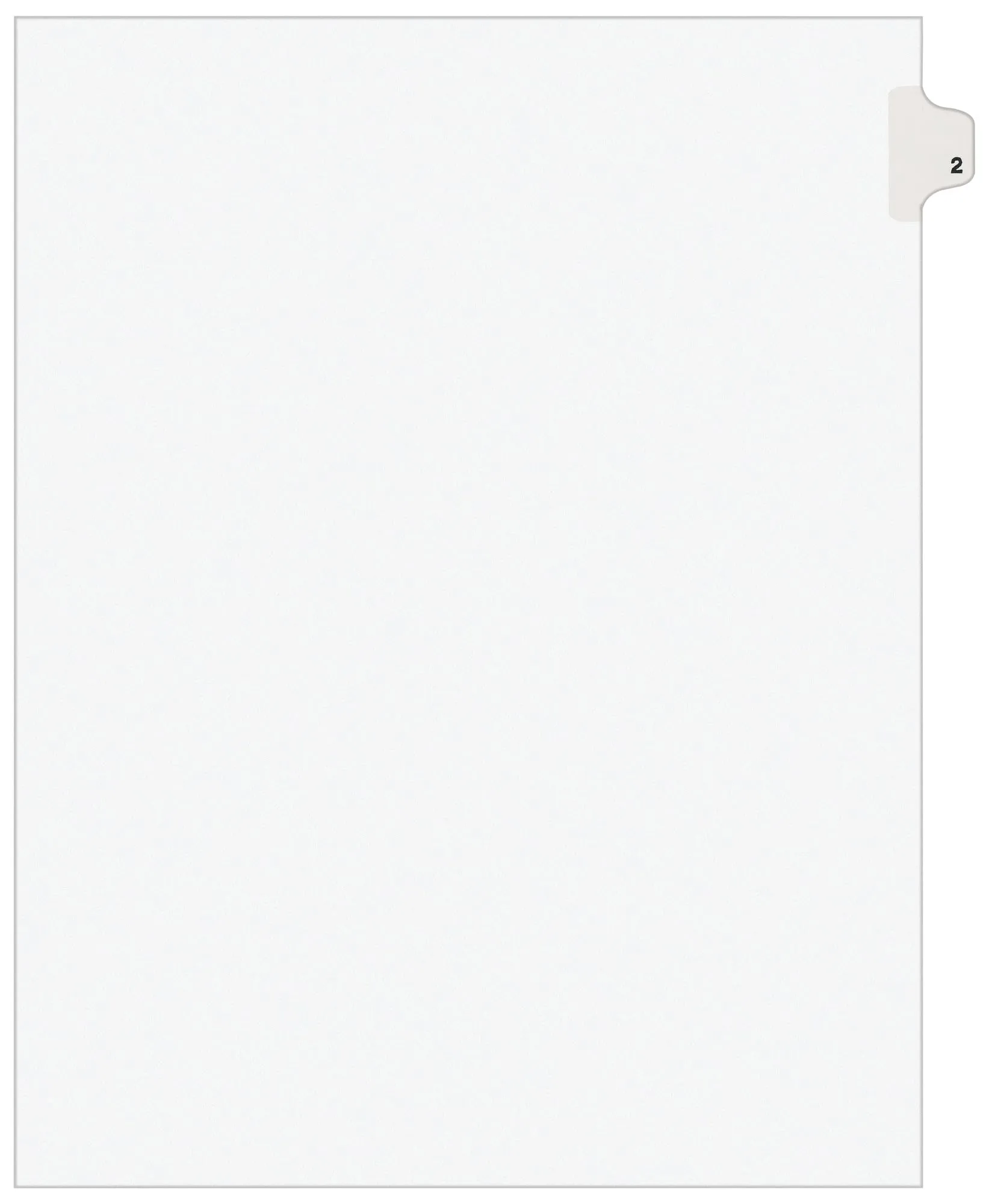 Avery Individual Legal Exhibit Dividers, Avery Style, Side Tab, Letter, 25-Pack