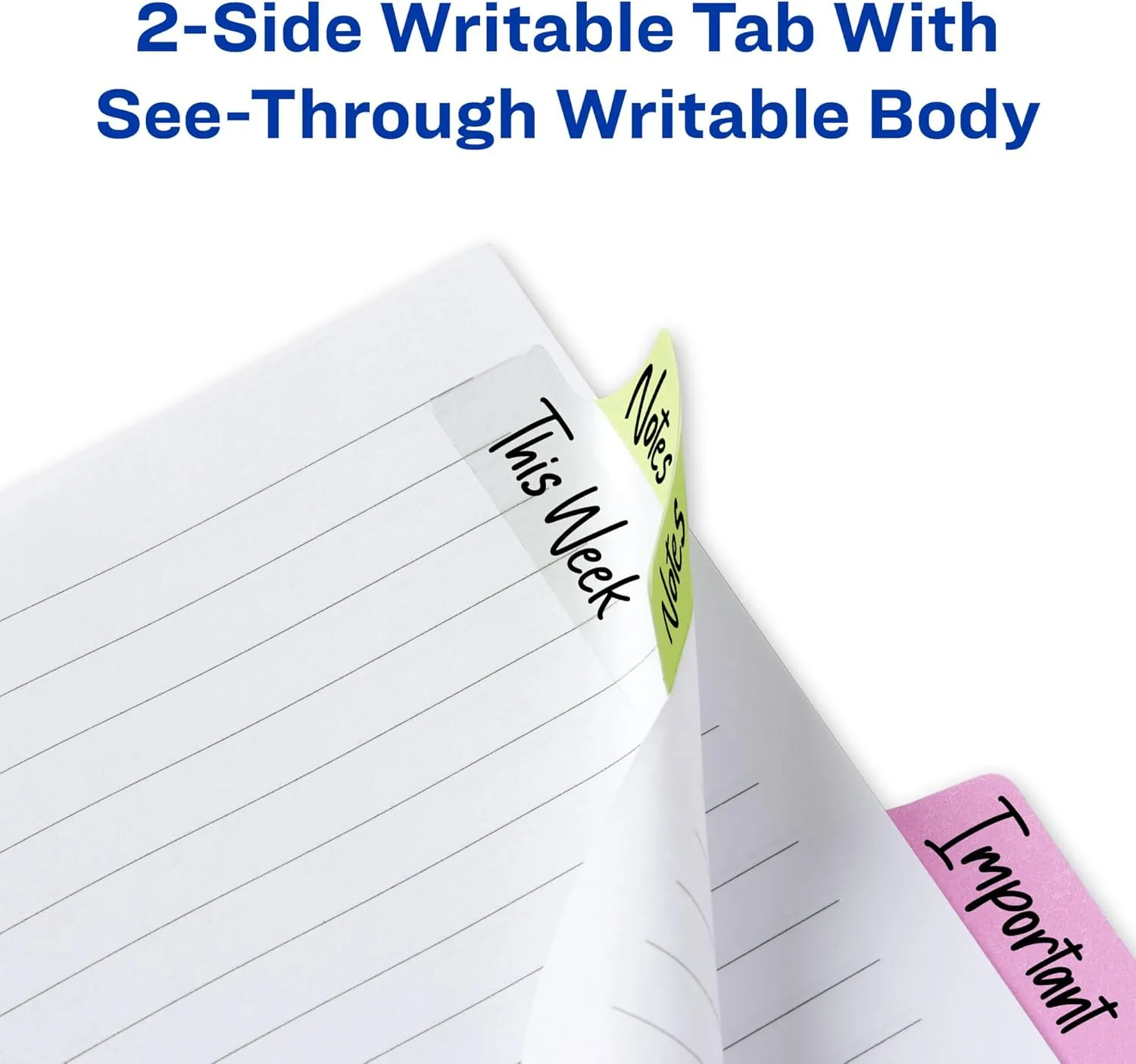 AVERY UltraTabs Repositionable Margin Tabs