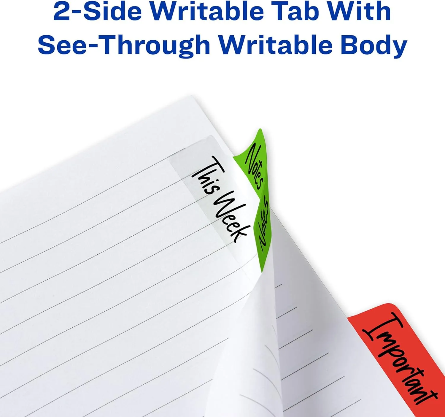 AVERY UltraTabs Repositionable Margin Tabs