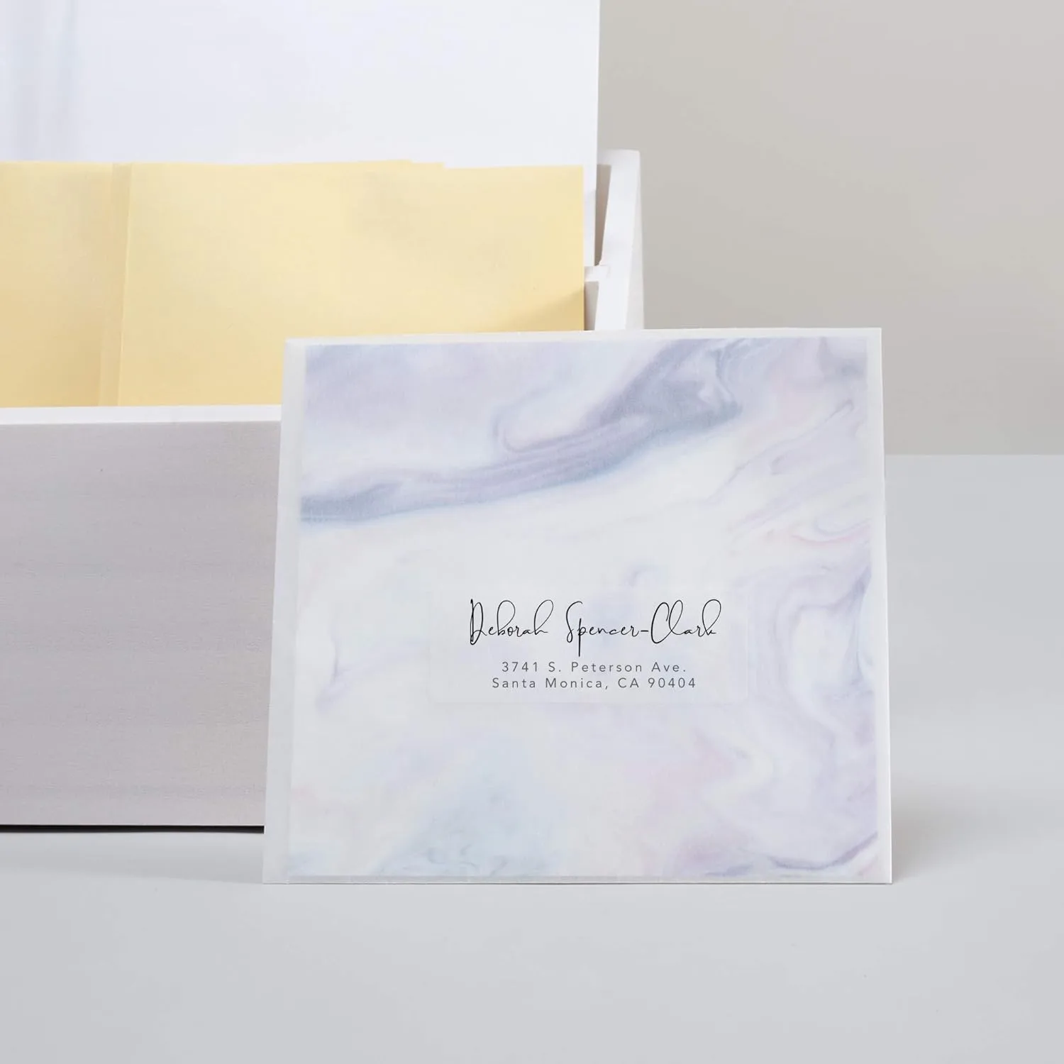 AVERY Matte Clear Address Labels with Sure Feed Technology