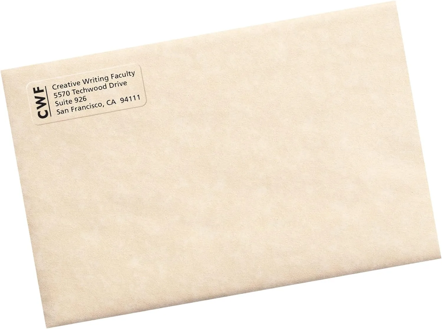 Avery Printable Return Address Labels with Sure Feed, 2/3" x 1-3/4", Matte Clear, 600 Blank Mailing Labels (15695)