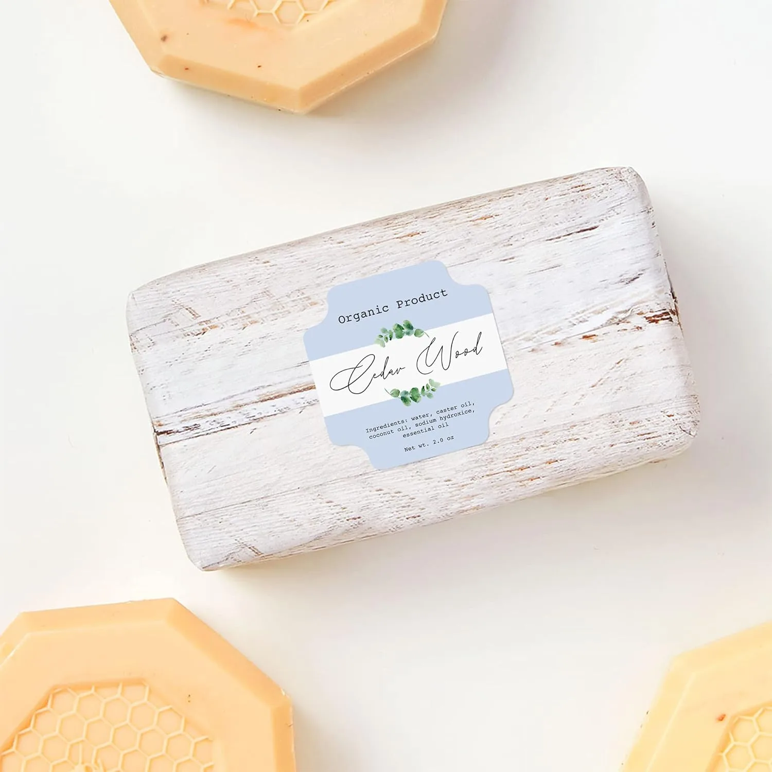 Avery Matte White Square Scalloped Labels, Sure Feed Technology, 1-5/8" x 1-5/8"