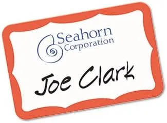 AVERY Customizable White Name Tags, Printable Removable Badges