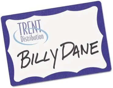 AVERY Customizable White Name Tags, Printable Removable Badges