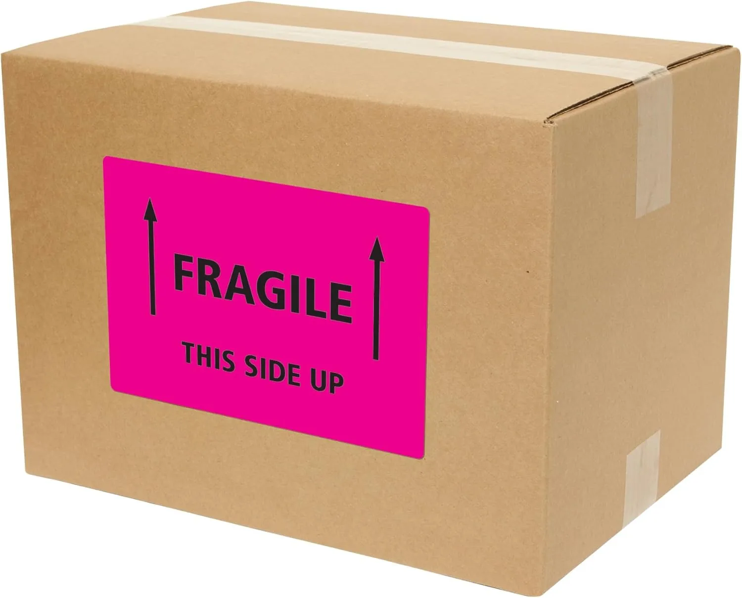 Avery Neon Shipping Labels for Laser Printers, 5-1/2" x 8-1/2", 200 Pink Labels (5948)
