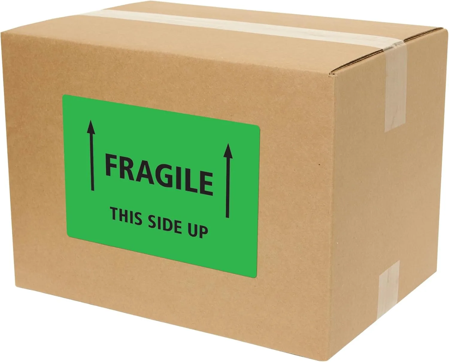 Avery Neon Shipping Labels for Laser Printers, 5-1/2" x 8-1/2", 200 Neon Green (5952)