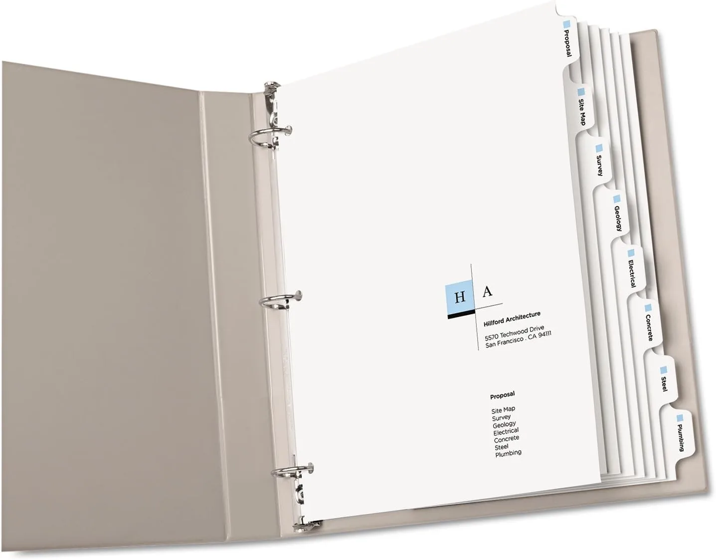 Avery Customizable Print-On Dividers, 8 1/2 in x 11 in, 8-Tab, White, 5 Sets (11552)