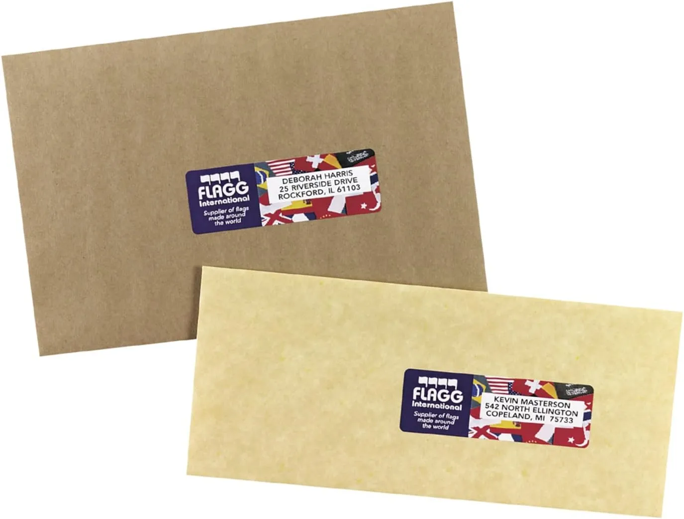 AVERY Print-to-the-Edge Address Labels with Sure Feed, White