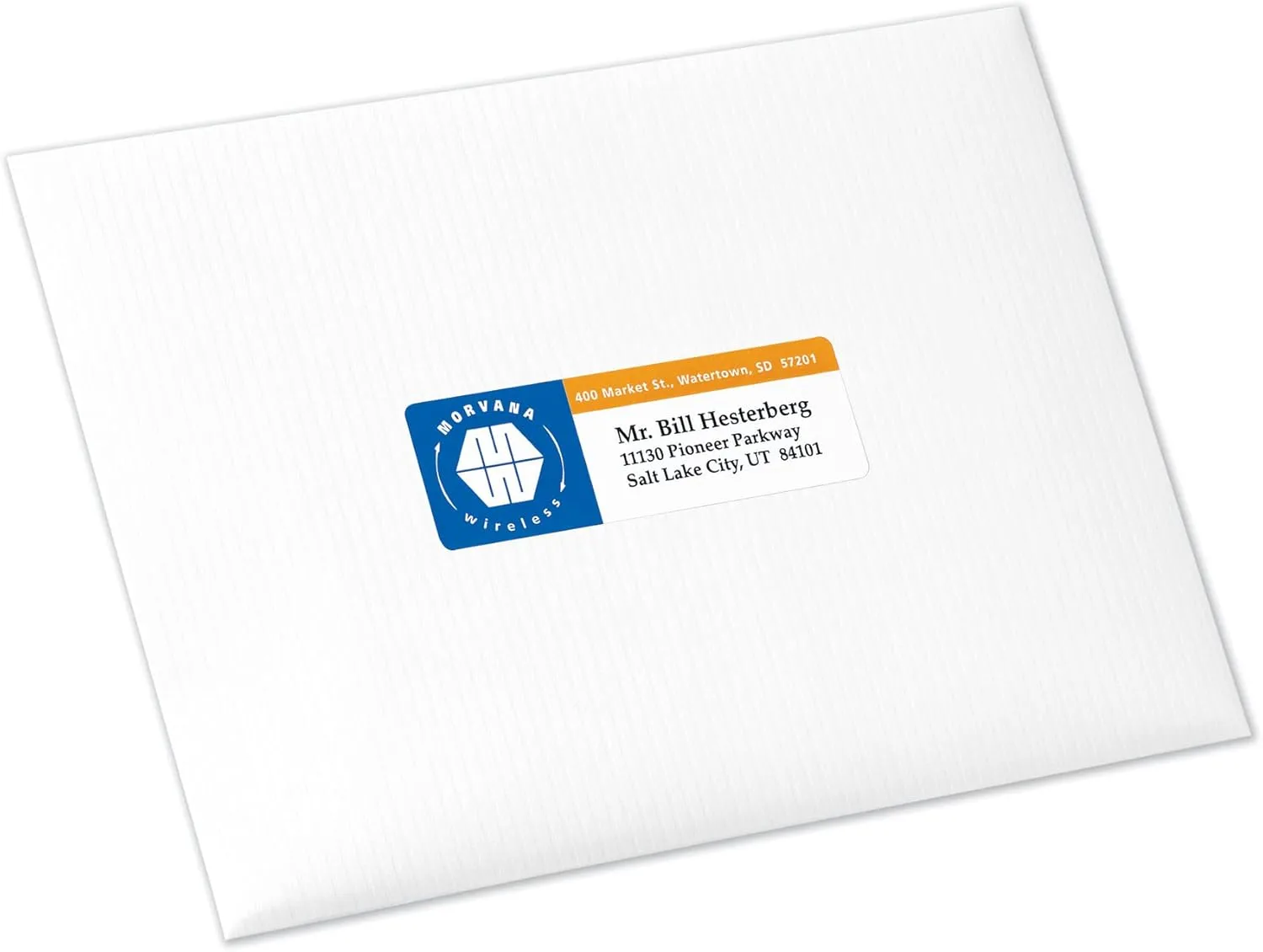 AVERY Print-to-the-Edge Address Labels with Sure Feed, White